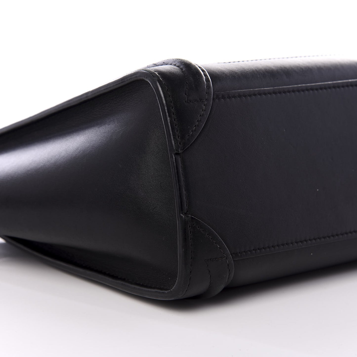 Smooth Calfskin Nano Luggage Black