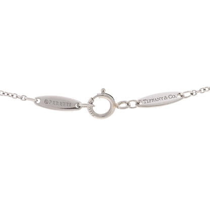 Tiffany Platinum Diamond .14ct Elsa Peretti Diamonds by the Yard Pendant Necklace 4 of 5