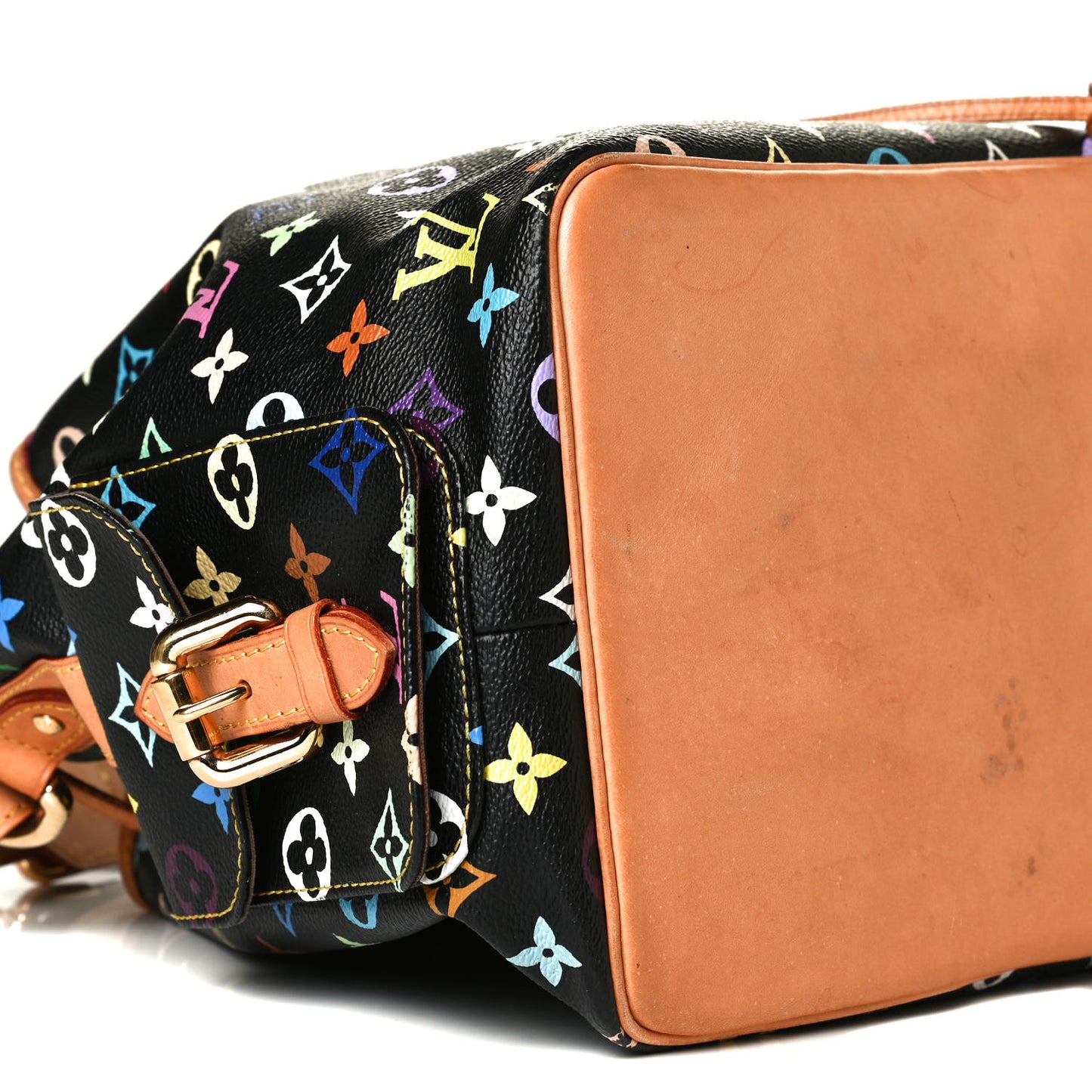 Monogram Multicolor Petit Noe Black