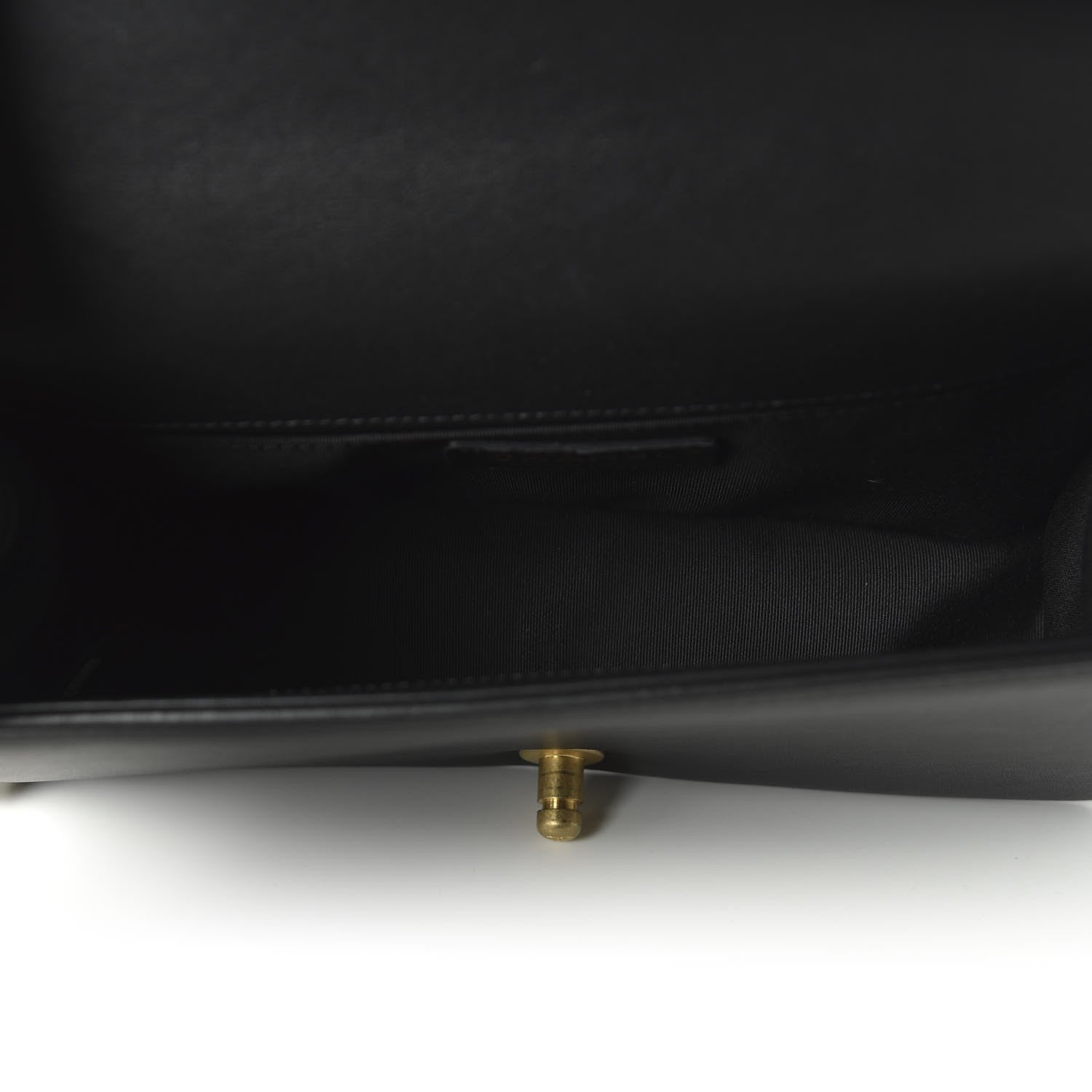 Chanel Calfskin Medium Boy Logo Top Handle Flap Black 5 of 11