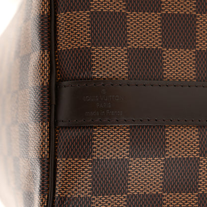 Louis Vuitton Damier Ebene Speedy Bandouliere 25 6 of 10