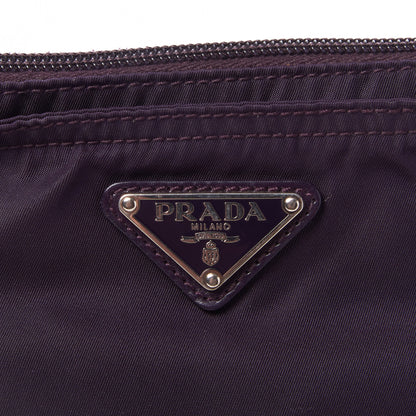 Prada Tessuto Nylon Small Flat Messenger Bag Mora 7 of 8