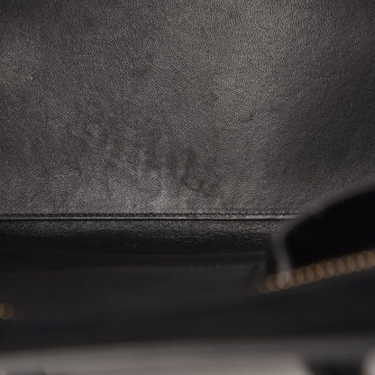 Celine Elephant Calfskin Mini Bi-Color Luggage Black White 13 of 13
