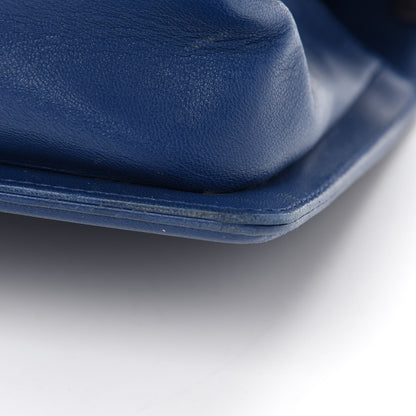 Chanel Lambskin Quilted Medium Boy Flap Blue 13 of 13