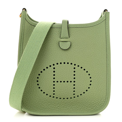 Hermes Taurillon Maurice Evelyne TPM Vert Criquet 1 of 11