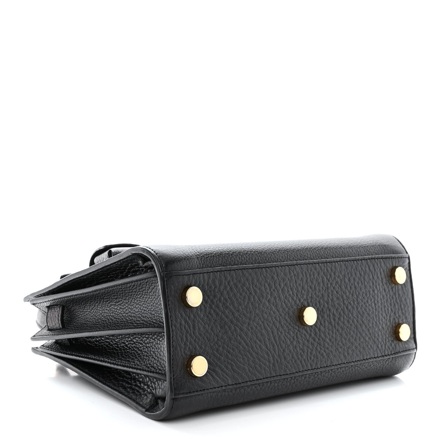 Saint Laurent Grained Calfskin Nano Sac De Jour Black 4 of 10
