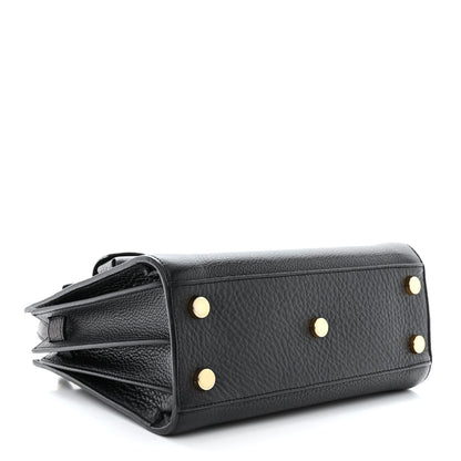 Saint Laurent Grained Calfskin Nano Sac De Jour Black 4 of 10