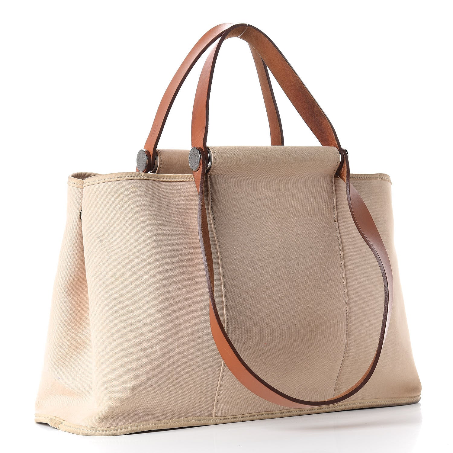 Hermes Toile Vache Hunter Cabag Elan 39 Natural 4 of 11