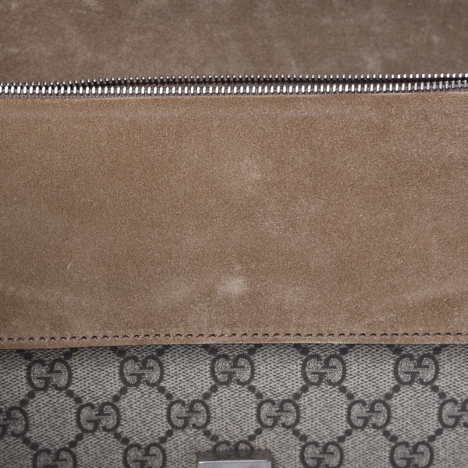 Gucci GG Supreme Monogram Small Dionysus Shoulder Bag Taupe 9 of 13
