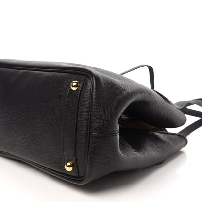 Burberry Grainy Calfskin Medium Honeybrook Tote Black 7 of 8