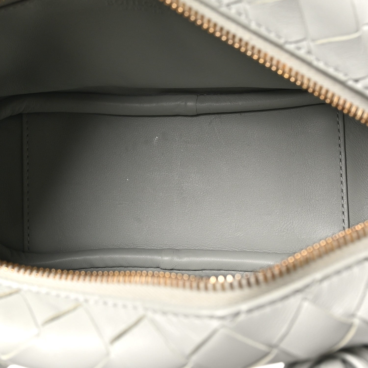 Bottega Veneta Lambskin Intrecciato Small Getaway Agate Grey 5 of 9