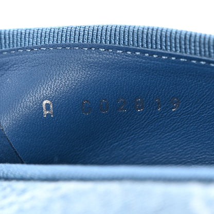Chanel Denim Printed Cap Toe Ballerina Flats 37.5 Blue 9 of 9