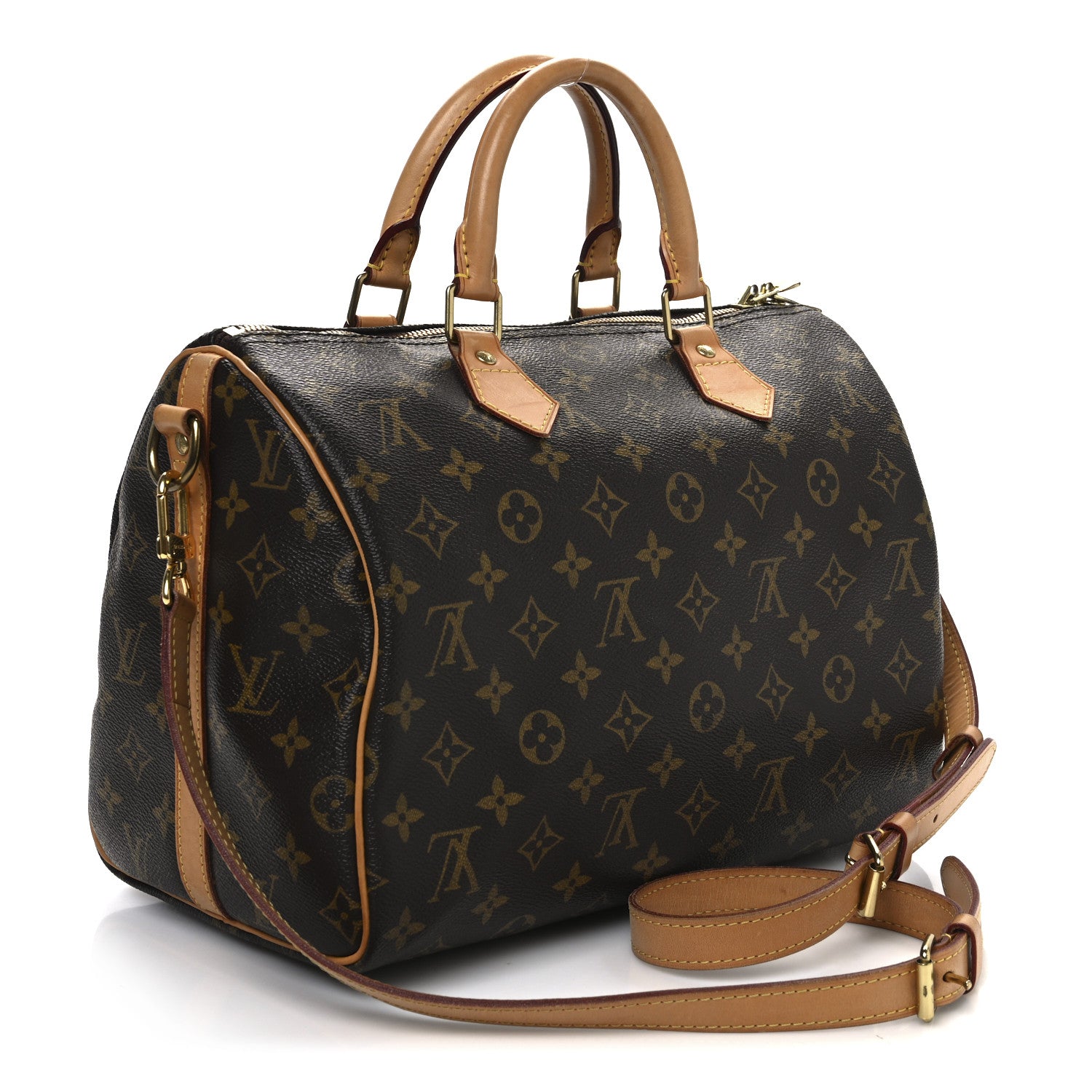 Louis Vuitton Monogram Speedy Bandouliere 30 3 of 12