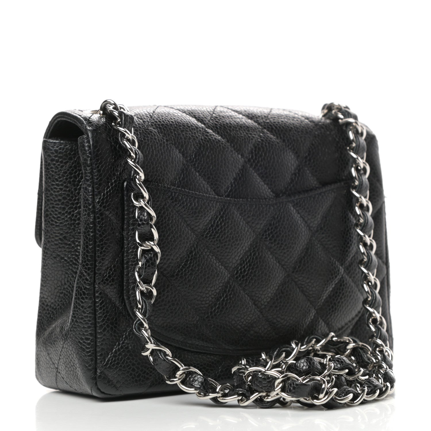 Chanel Caviar Quilted Mini Square Flap Black 3 of 11