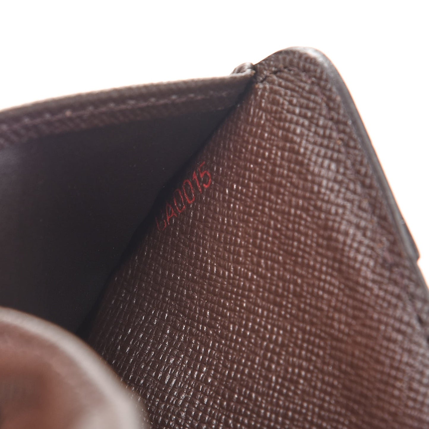 Damier Ebene Zippe Zipped Compact Wallet