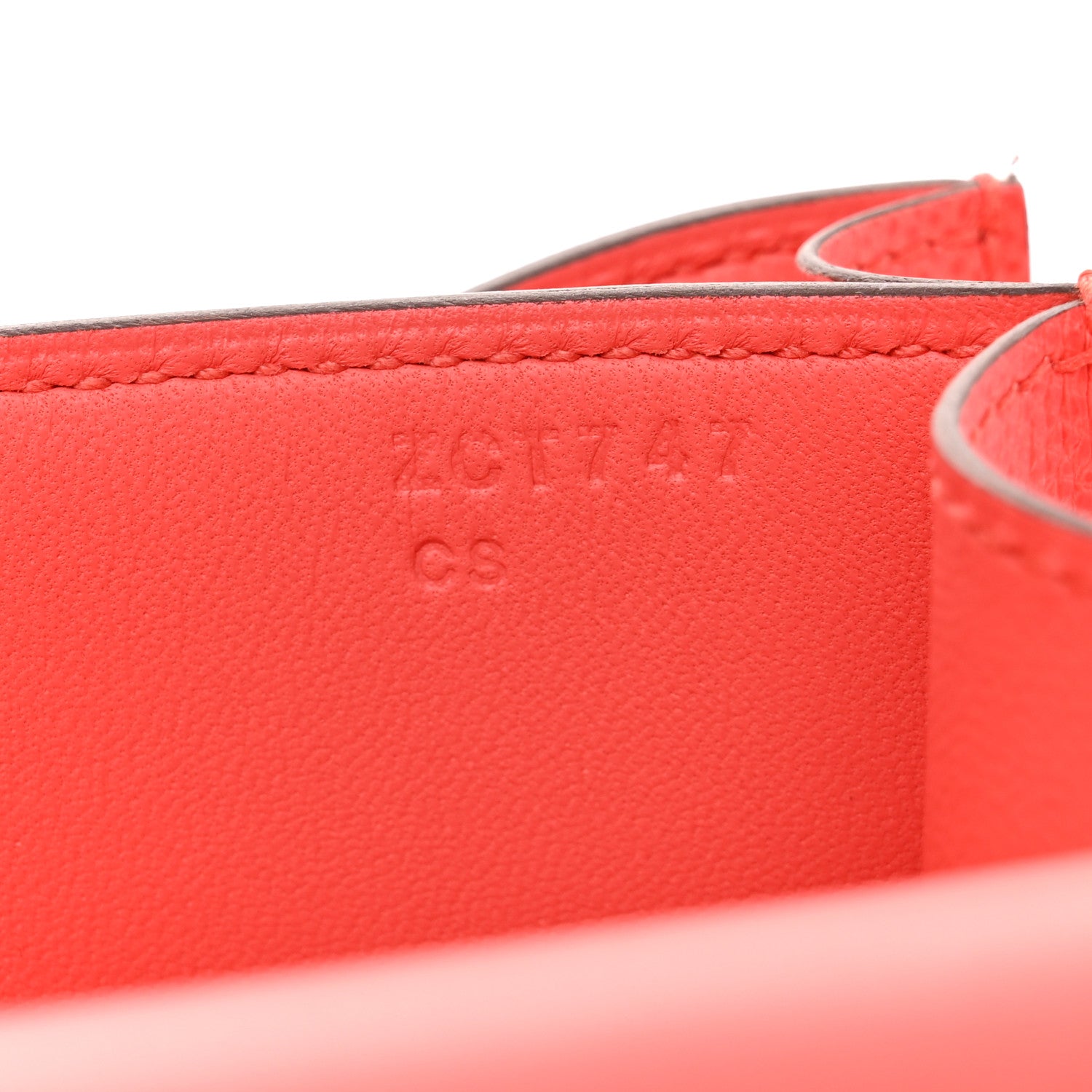 Hermes Epsom Enamel Constance 18 Rose Texas Rouge De Coeur 7 of 12