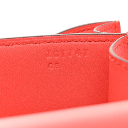 Hermes Epsom Enamel Constance 18 Rose Texas Rouge De Coeur 7 of 12