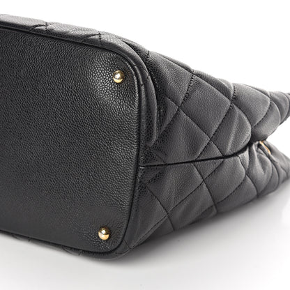 Chanel Caviar Quilted Timeless CC Soft Tote Black 9 of 9