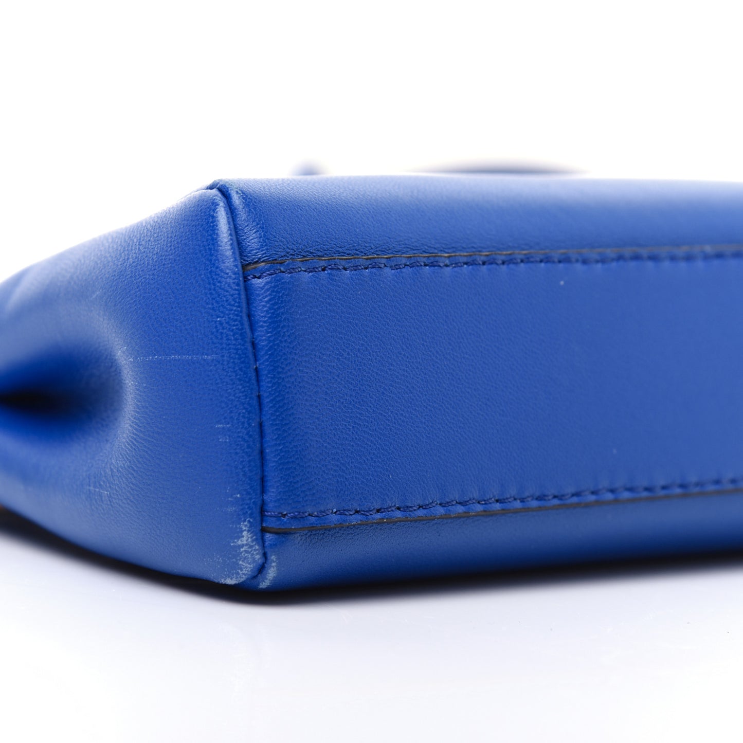 Nappa Micro Peekaboo Iconic Satchel Bluette