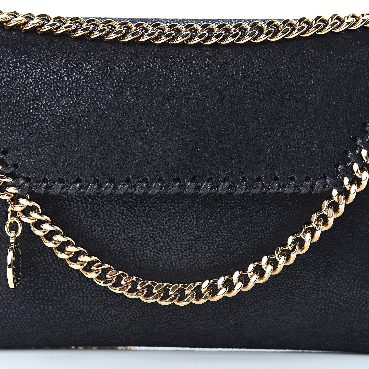 Shaggy Deer Falabella Mini Crossbody Bag Black