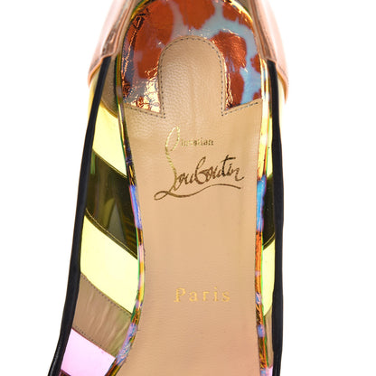 Christian Louboutin Patent Kid PVC Bandy 100 Pumps 41 Multicolor 6 of 10