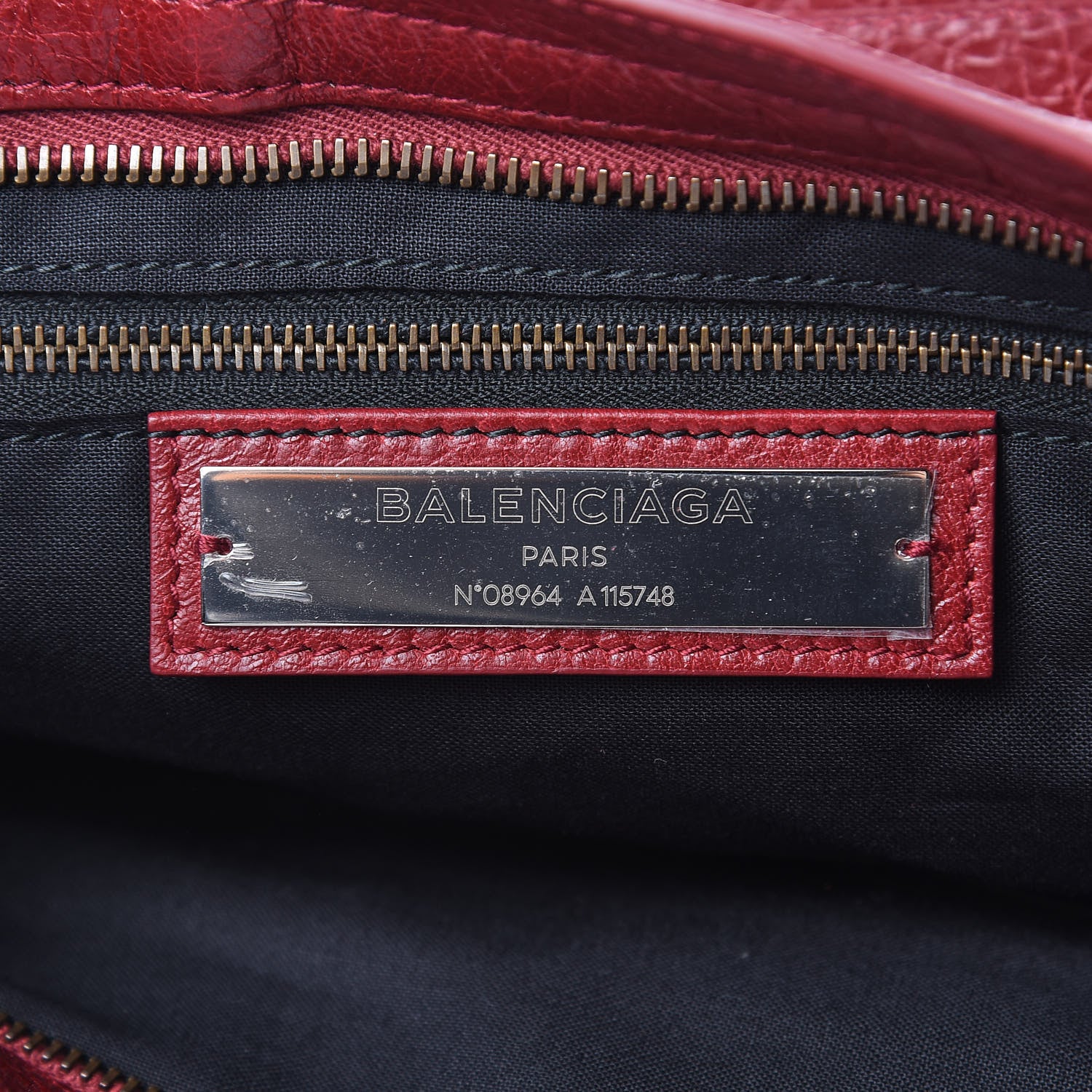 Balenciaga Agneau Arena Classic Hardware City Brique 6 of 9