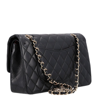 Chanel Lambskin Quilted Medium Double Flap Black 4 of 11