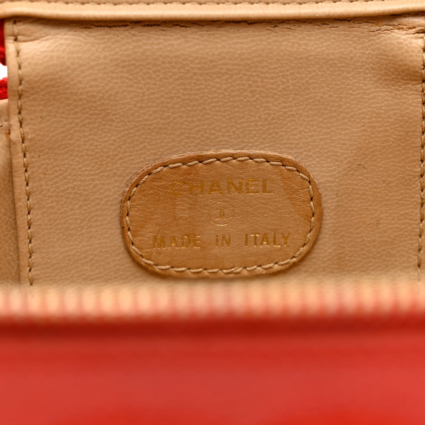 Caviar Vanity Cosmetic Case Red