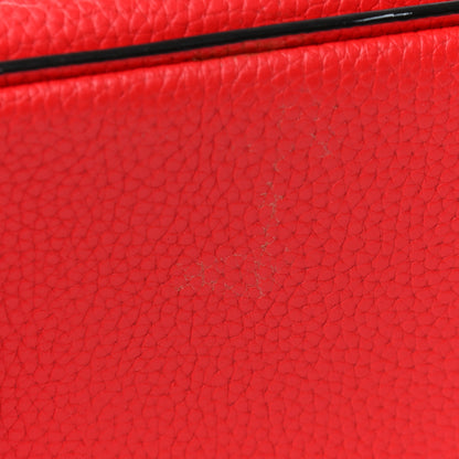 Marc Jacobs Pebbled Calfskin Editor Shopping Tote Red 9 of 12