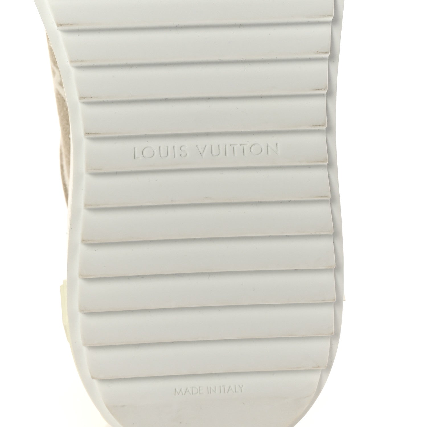 Louis Vuitton Denim Monogram Time Out Sneakers 36 Beige 8 of 11