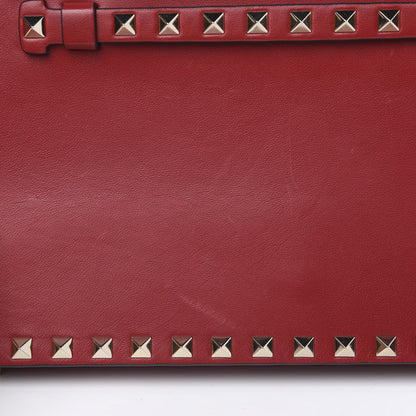 Valentino Garavani Nappa Rockstud Wristlet Clutch Rosso Valentino 9 of 10