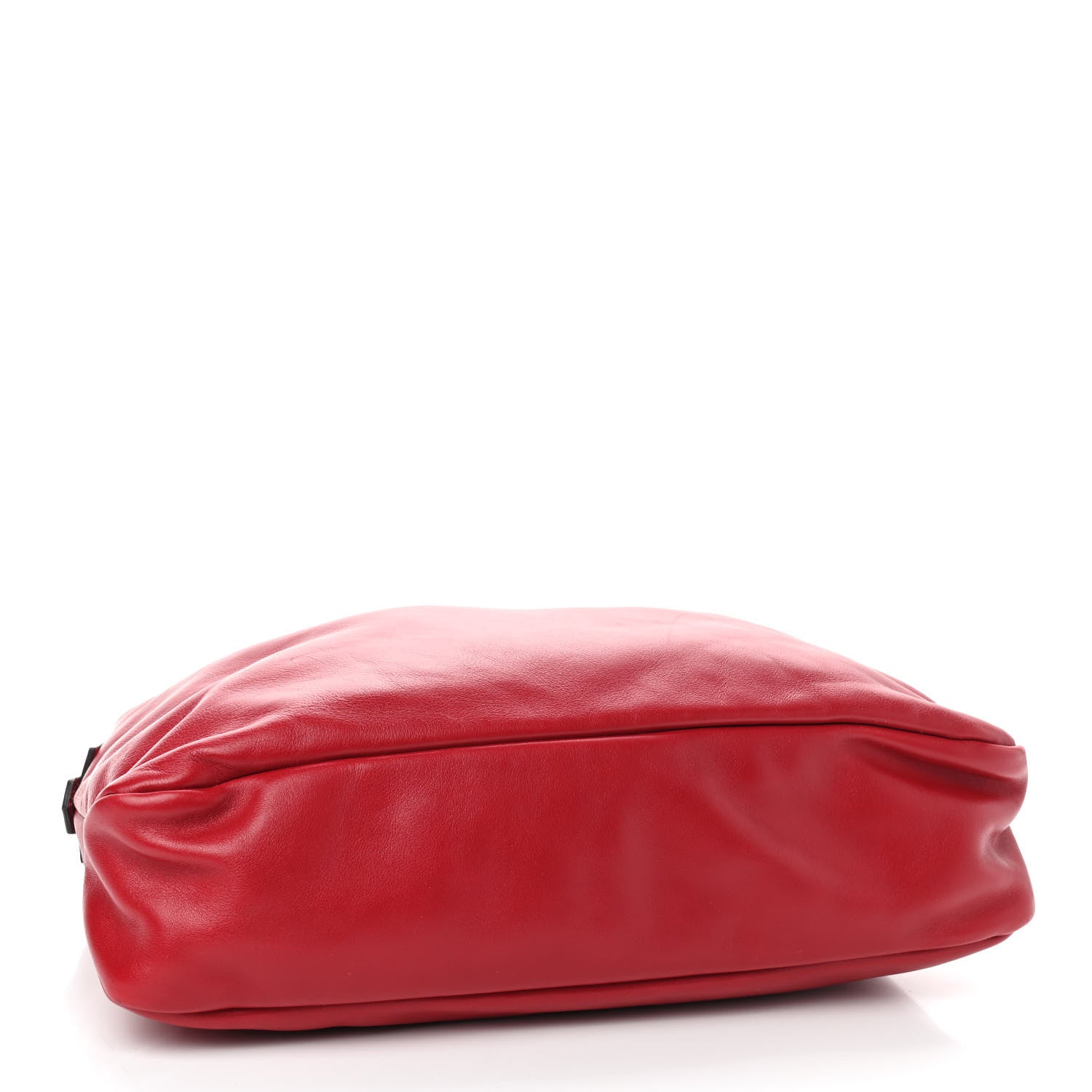 Gucci Calfskin Medium Horsebit Chain Hobo Red 3 of 9