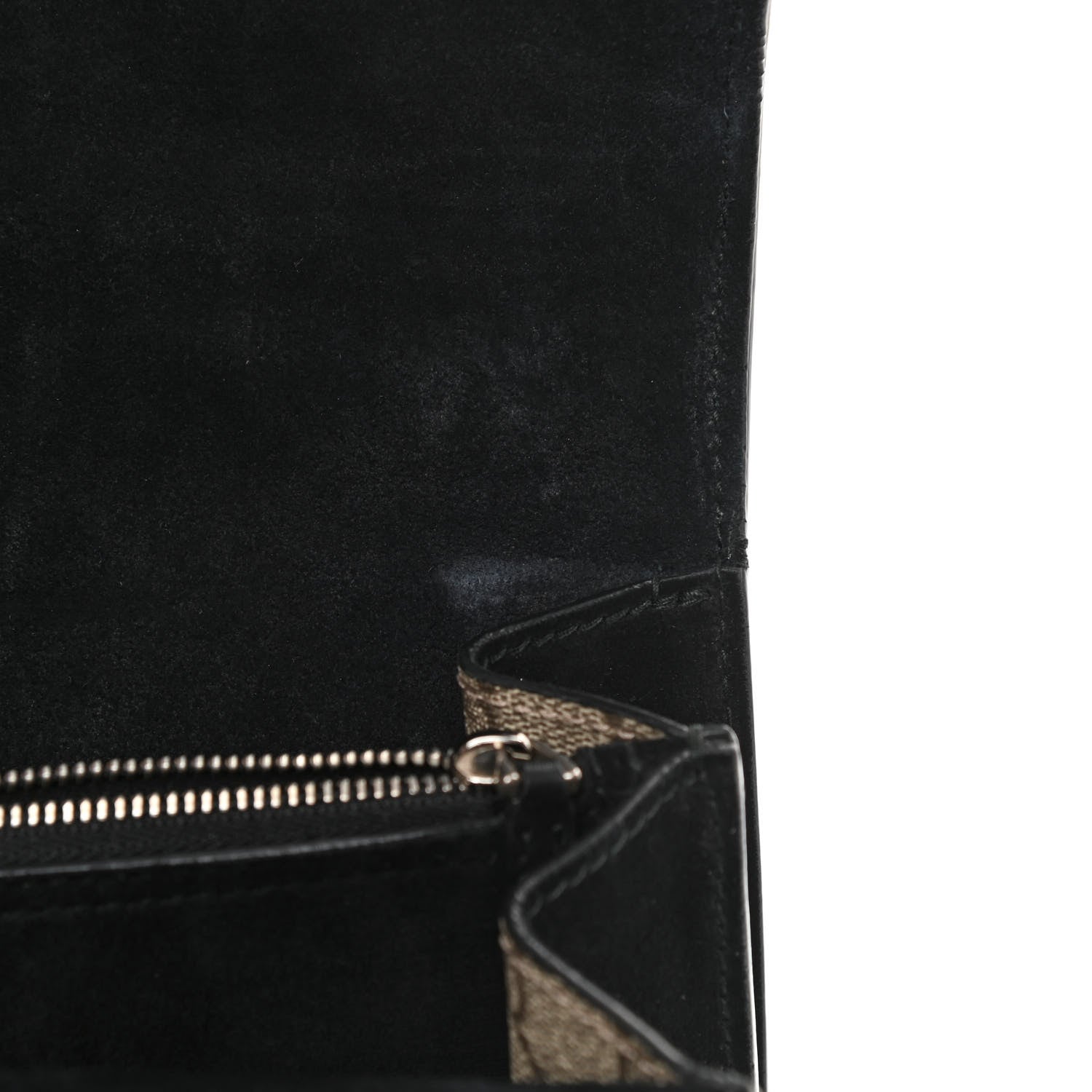 Gucci GG Supreme Monogram Medium Dionysus Shoulder Bag Black 12 of 18