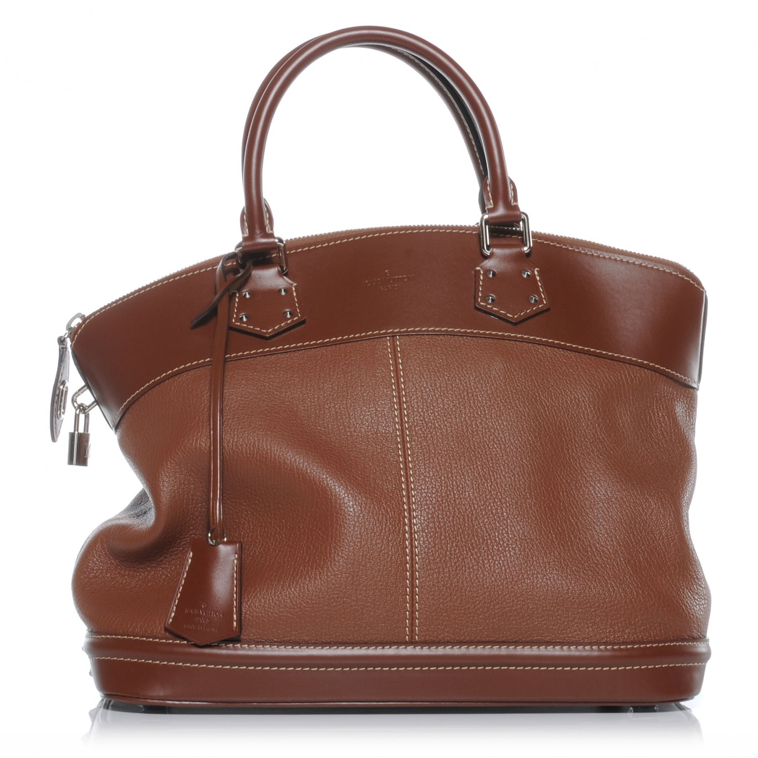 Louis Vuitton Suhali Lockit MM Sienne 1 of 11