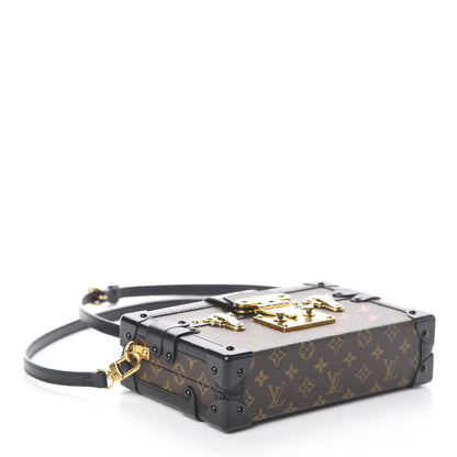 Louis Vuitton Monogram Petite Malle Black 3 of 8