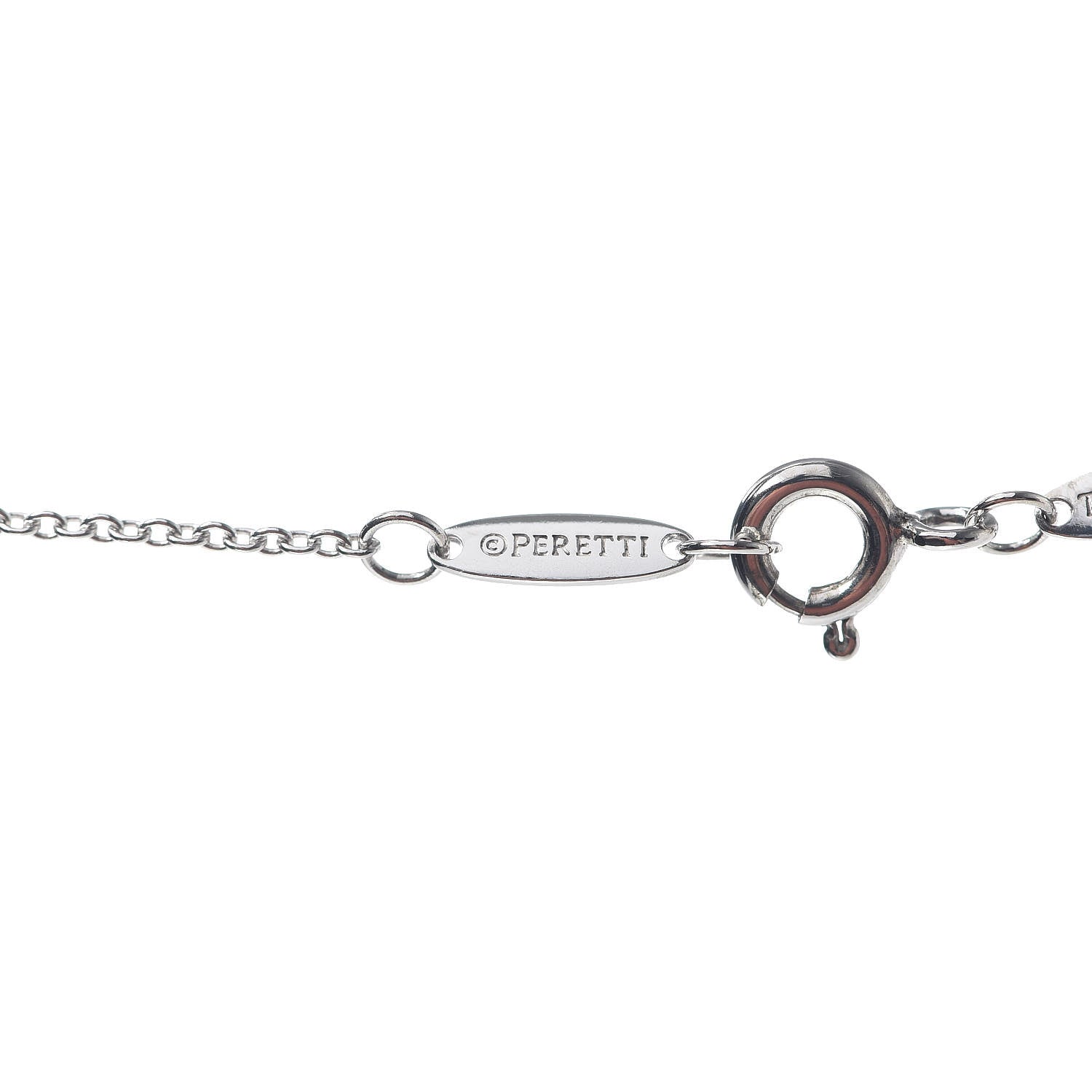 Tiffany Sterling Silver Elsa Peretti Letter J Pendant Necklace 6 of 9