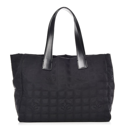 Chanel Nylon Large Travel Tote Black 1 of 10