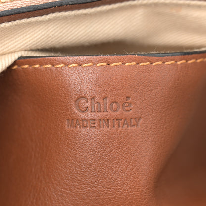 Chloe Grained Lambskin Calfskin Small Lexa Shoulder Bag Cloudy Blue 6 of 14