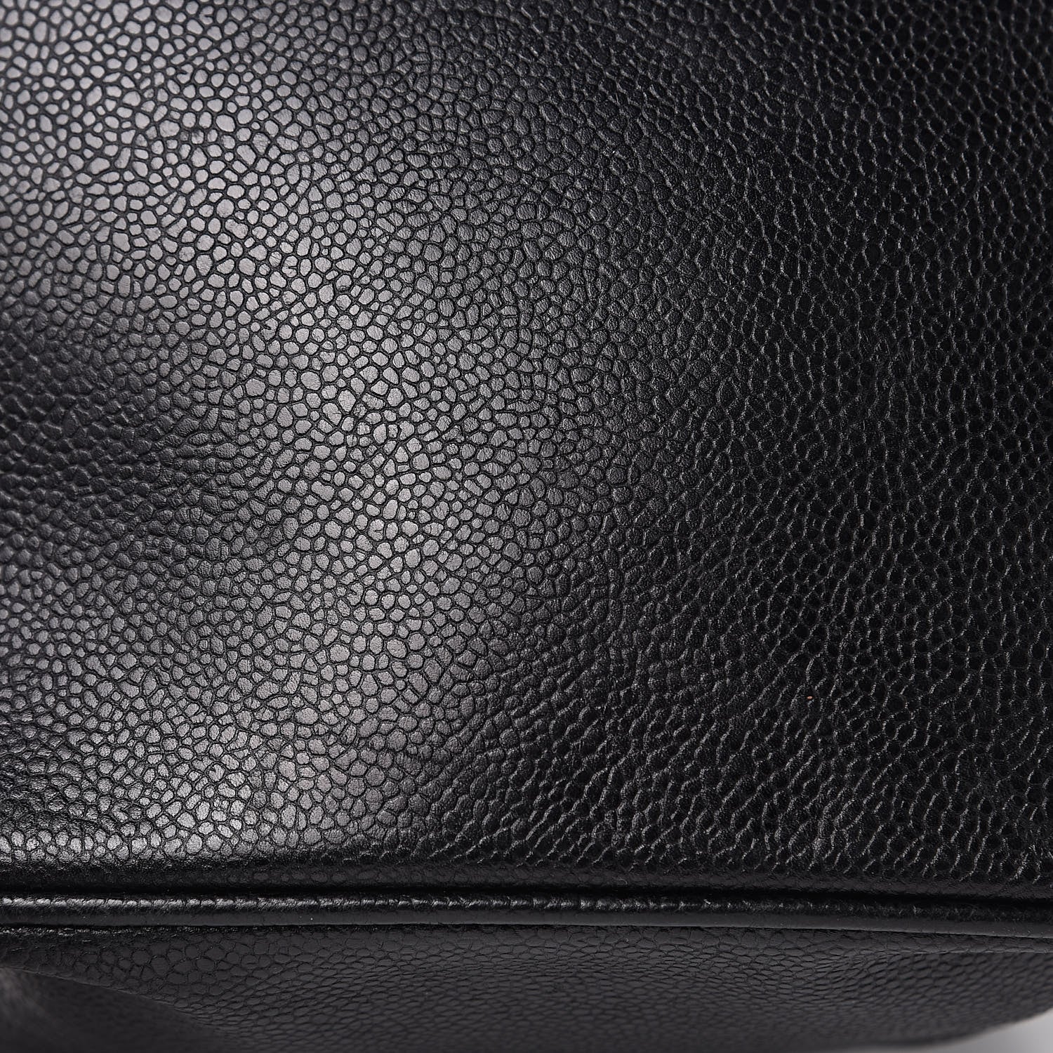 Chanel Caviar CC Drawstring Shoulder Bag Black 10 of 13