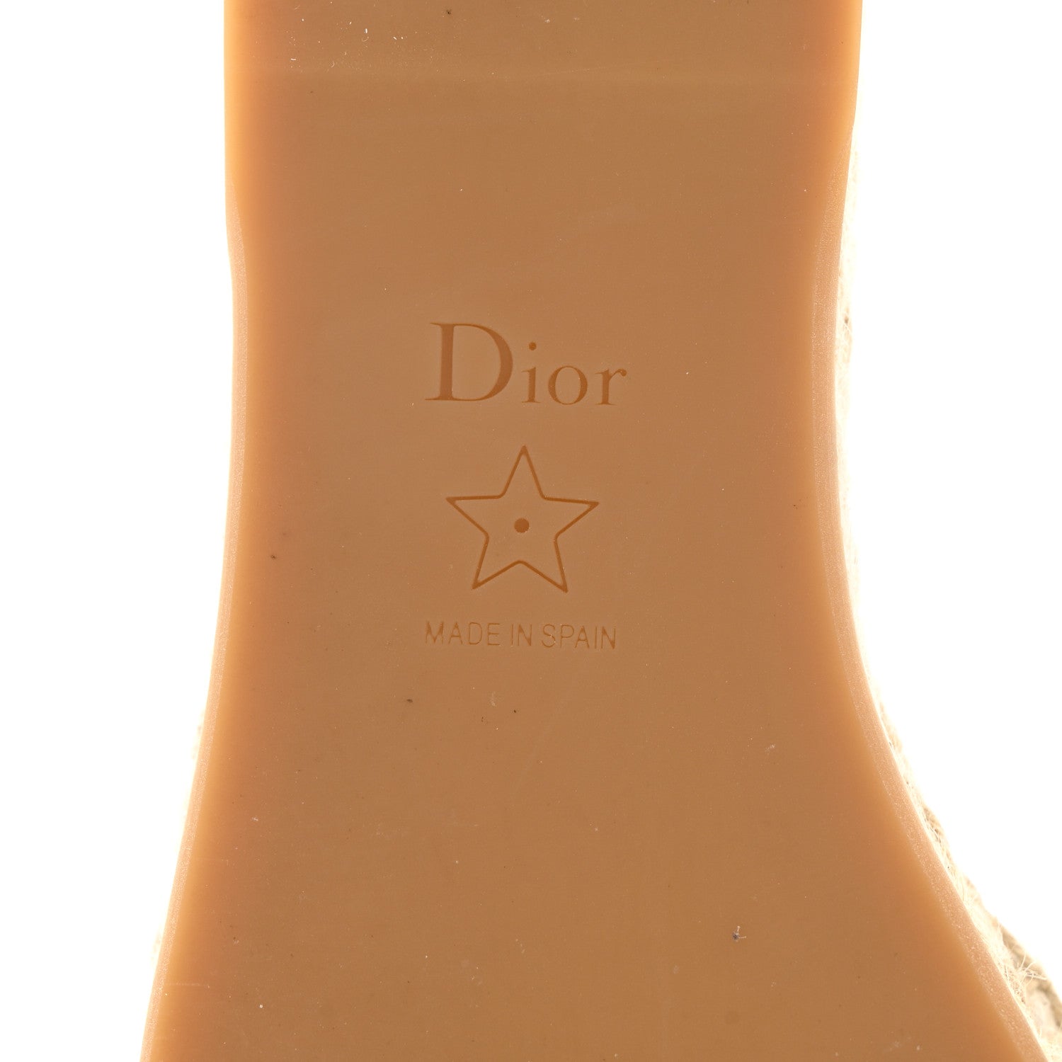 Christian Dior Canvas Embroidered Granville Espadrille Flat Slide Sandals 36 Ivory 6 of 8
