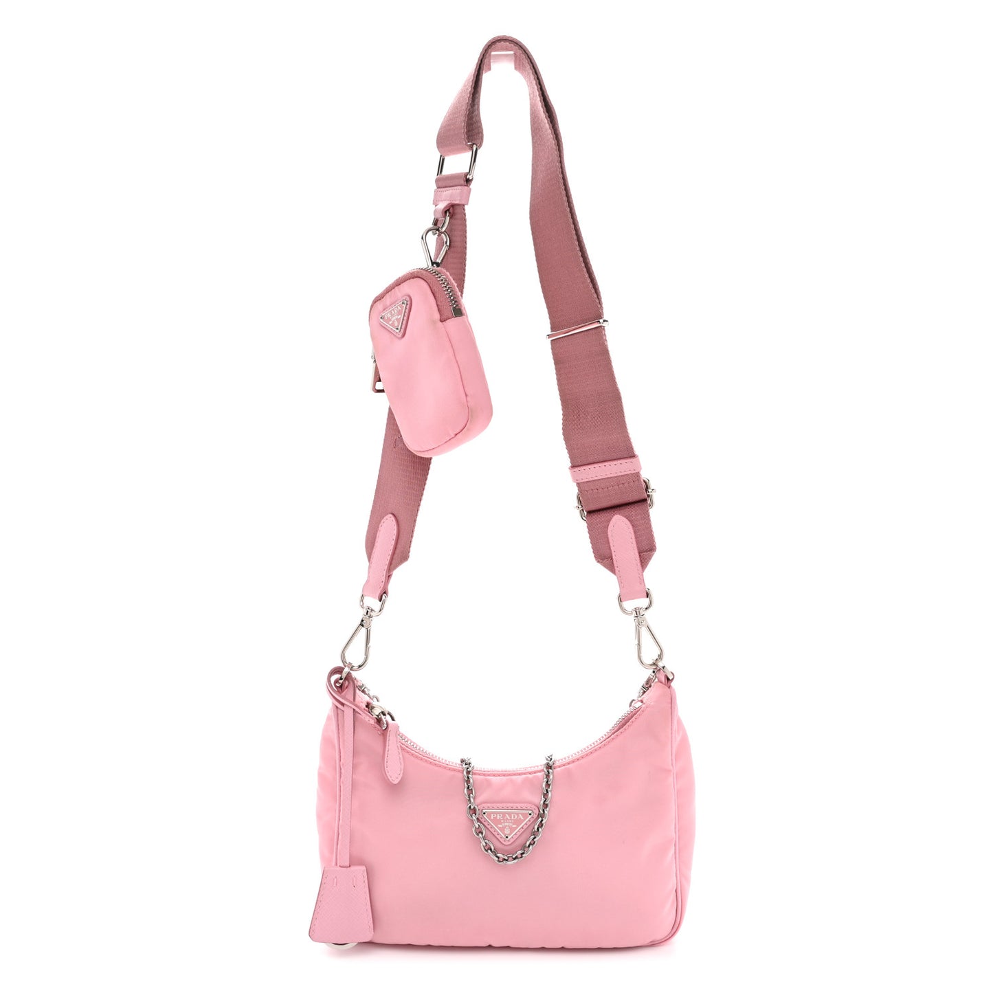 Nylon Re-Edition 2005 Shoulder Bag Rosa