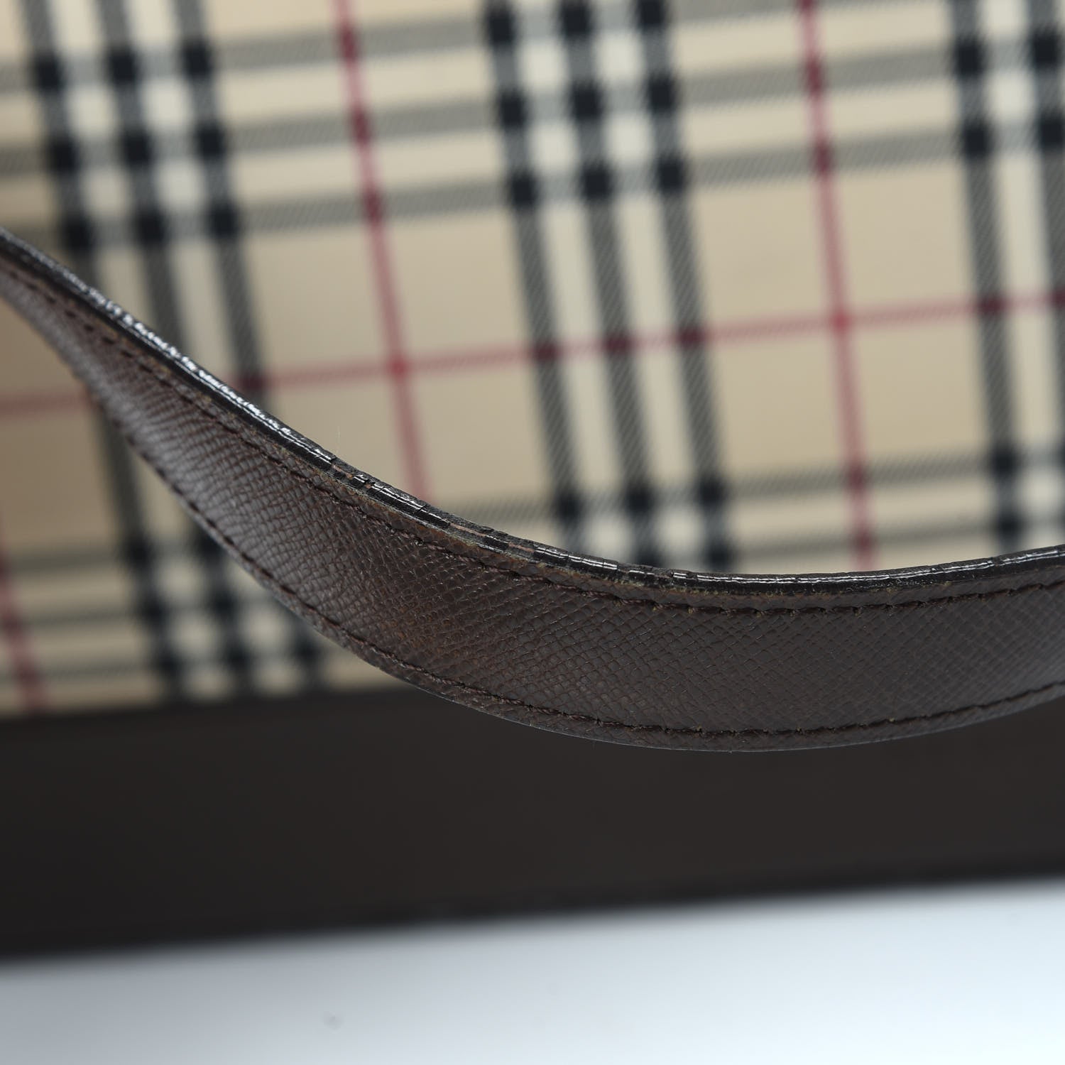 Burberry Vintage Check Tote Black 18 of 23