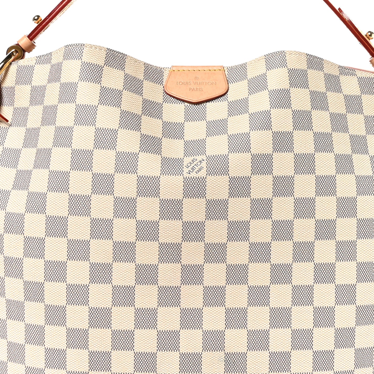 Damier Azur Graceful MM Rose Ballerine