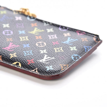 Louis Vuitton Monogram Multicolor Key Pouch Black Grenade 9 of 10