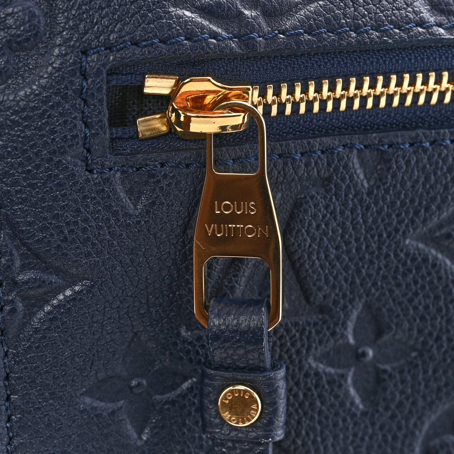 Louis Vuitton Empreinte Pochette Metis Navy 10 of 11