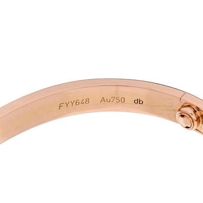 Cartier 18K Pink Gold LOVE Bracelet 17 5 of 5