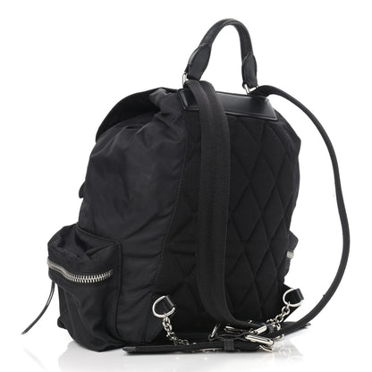 Burberry Technical Nylon Medium Rucksack Backpack Black 2 of 9