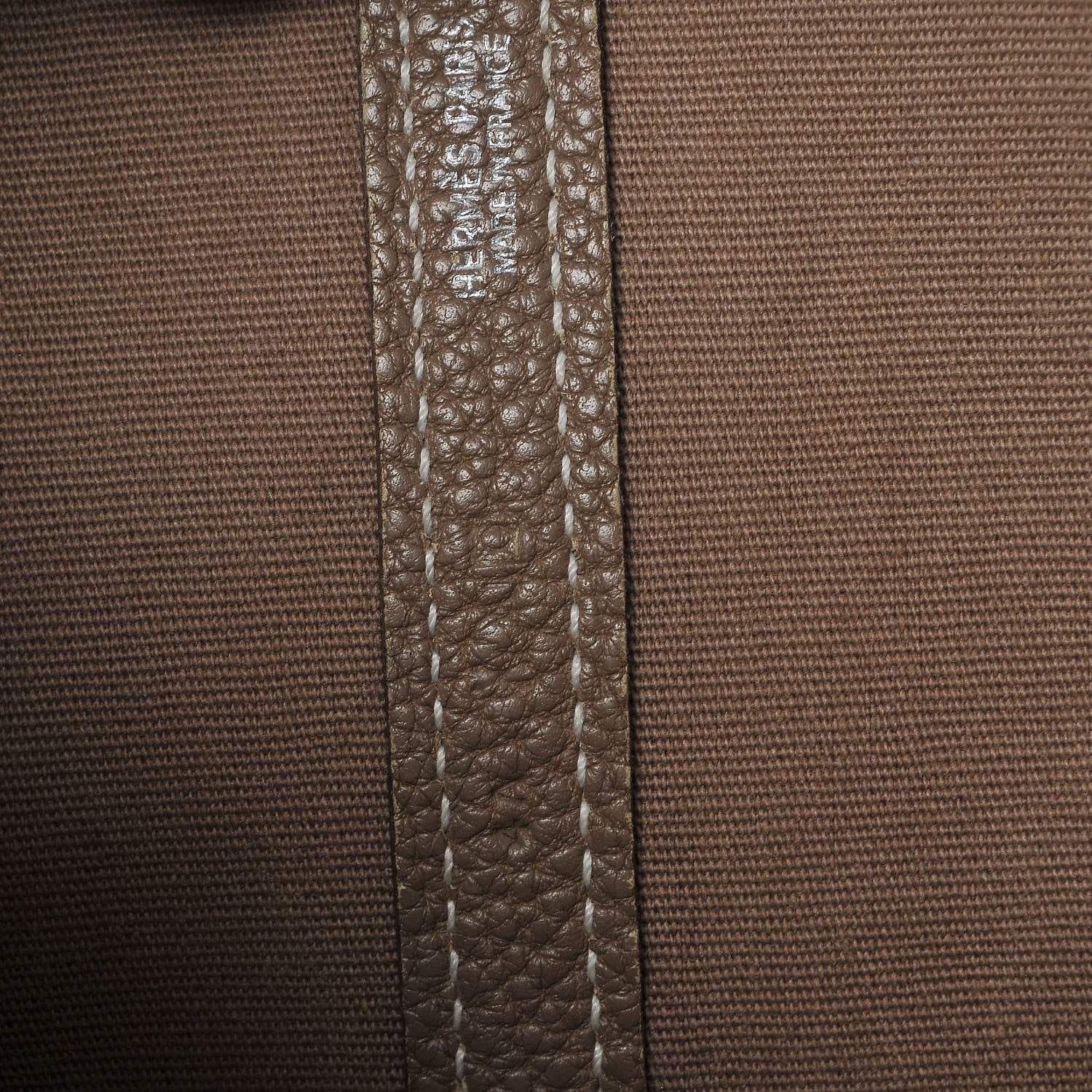 Hermes Toile Buffle Garden Party 36 MM Tote Etoupe 7 of 15