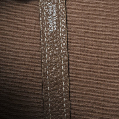 Hermes Toile Buffle Garden Party 36 MM Tote Etoupe 7 of 15