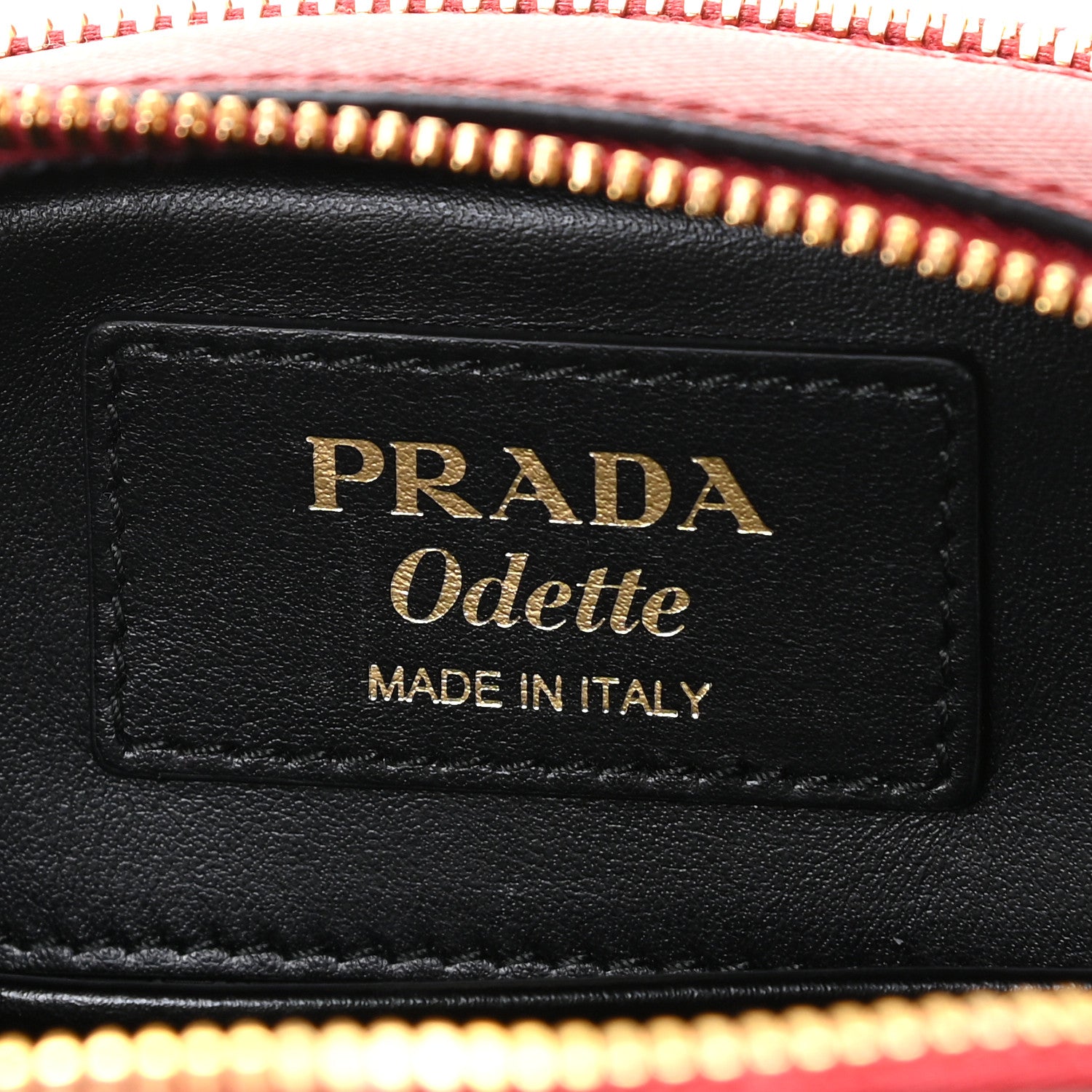 Prada Saffiano Lux Odette Crossbody Fuoco 6 of 9